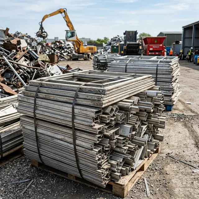 سكراب ألمنيوم وشبابيك