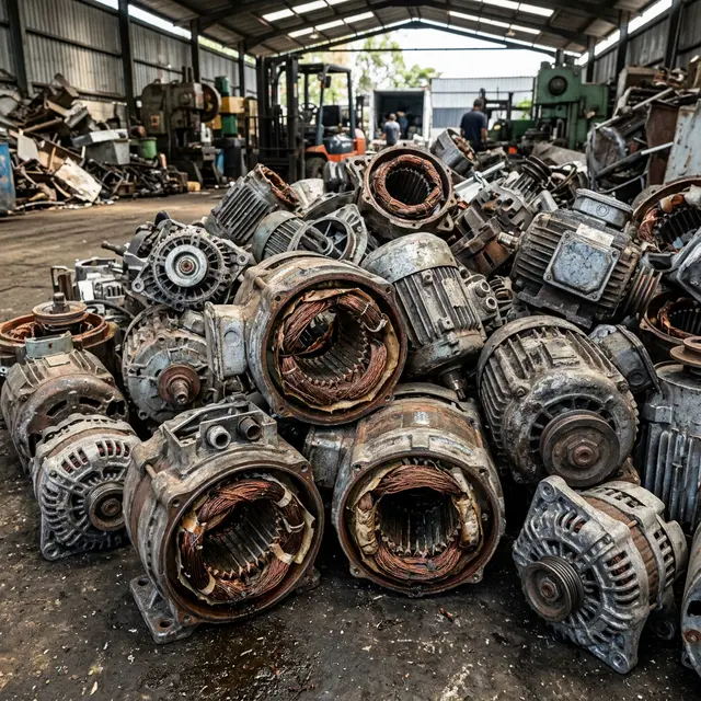 سكراب دينمو ومحركات كهربائية